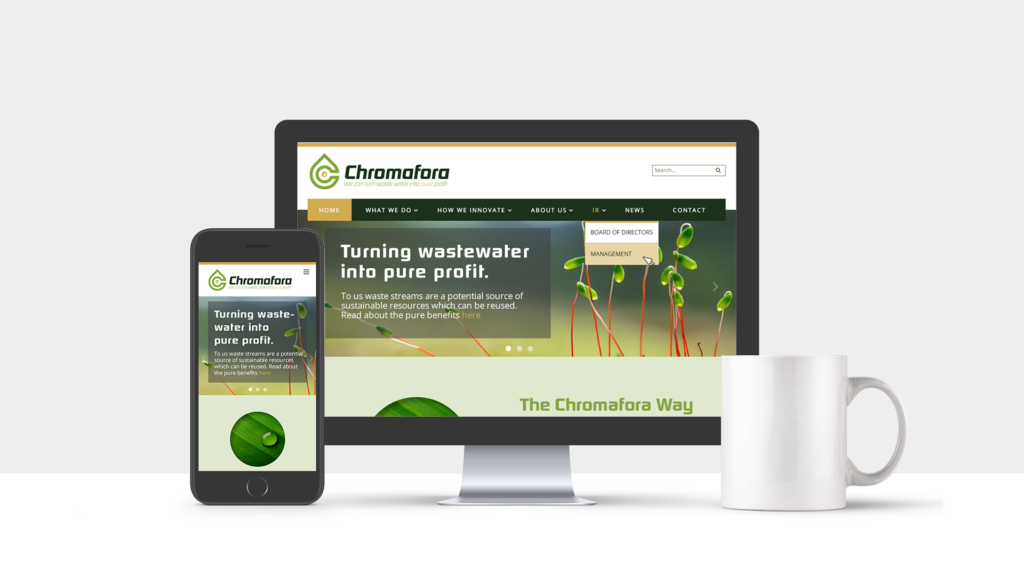 Chromafora webbdesign