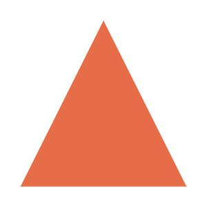 Orange triangel